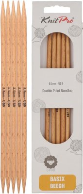 35120 Спицы носочные Basix KnitPro, 20 см, 5.50 мм - 1 35120 Спицы носочные Basix KnitPro, 20 см, 5.50 мм - 1
