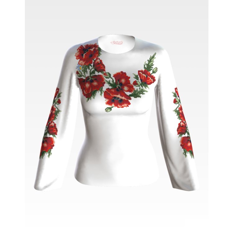 Блузка женская (заготовка для вышивки) БЖ-041 - 1