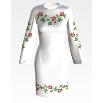 Платье женское (заготовка для вышивки) ПЛ-017 - 1