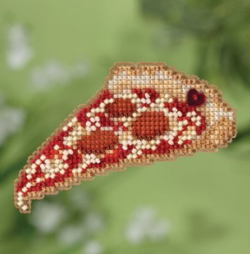 MH181823 Шматок Піци. Набір для вишивки в змішаній техніці Mill Hill - 1