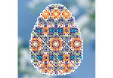 вышивка гладью MH181815 Яйцо Мозаика. Набор для вышивки в смешанной технике Mill Hill вышивка гладью MH181815 Яйцо Мозаика. Набор для вышивки в смешанной технике Mill Hill