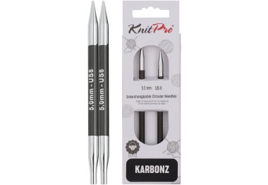 спицы для вязания 41307 Спицы съемные Karbonz KnitPro 5.00 мм