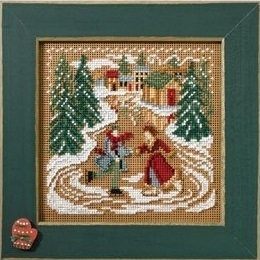 MH147302 Каток. Набор для вышивки в смешанной технике Mill Hill - 1