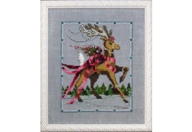 NC115 Dancer//Денсер. Схема для вишивки хрестиком на папері Nora Corbett NC115 Dancer//Денсер. Схема для вишивки хрестиком на папері Nora Corbett