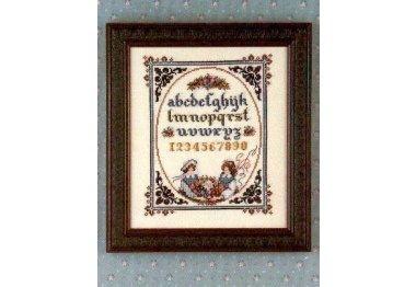  LL1 Serendipity//Счастливый случай. Схема для вышивки крестиком на бумаге Lavender & Lace