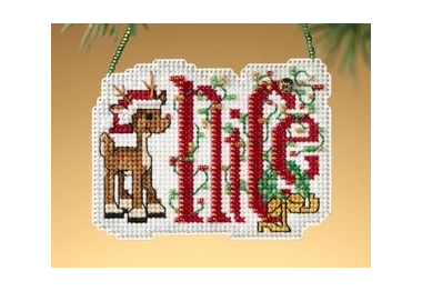 вишивка гладдю MH169304 Приємно. Набір для вишивки в змішаній техниці Mill Hill