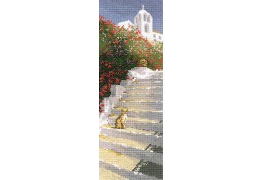  HC526 Грецькі сходинки. Схема для вишивки хрестиком на папері Heritage Crafts