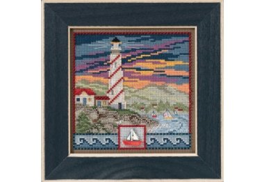 вишивка гладдю MH141714 Маяк. Набір для вишивки в змішаній техніці Mill Hill