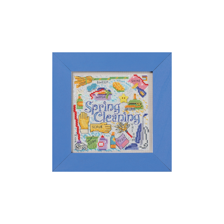 MH142416 Весняне прибирання. Набір для вишивки в змішаній техниці Mill Hill - 1