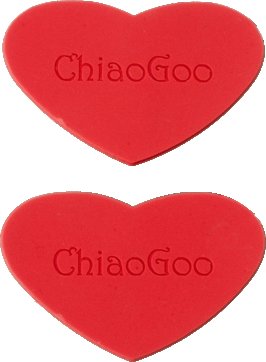 Тримачі для закріплення спиць в формі серця ChiaoGoo арт. 2599 - 1