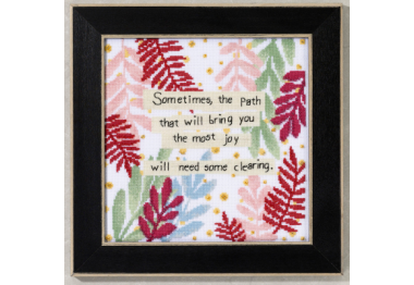 вышивка гладью CG302211 Путь. Набор для вышивки в смешанной технике Mill Hill