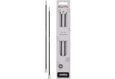 спицы для вязания 41286 Спицы прямые Karbonz KnitPro 35 см 3.50 мм спицы для вязания 41286 Спицы прямые Karbonz KnitPro 35 см 3.50 мм