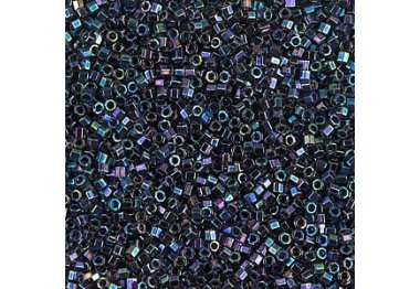  DBSC-5 Бисер Miyuki Delica Beads Cut 15/0 (рубка, металлизированный темно-синий ирис)