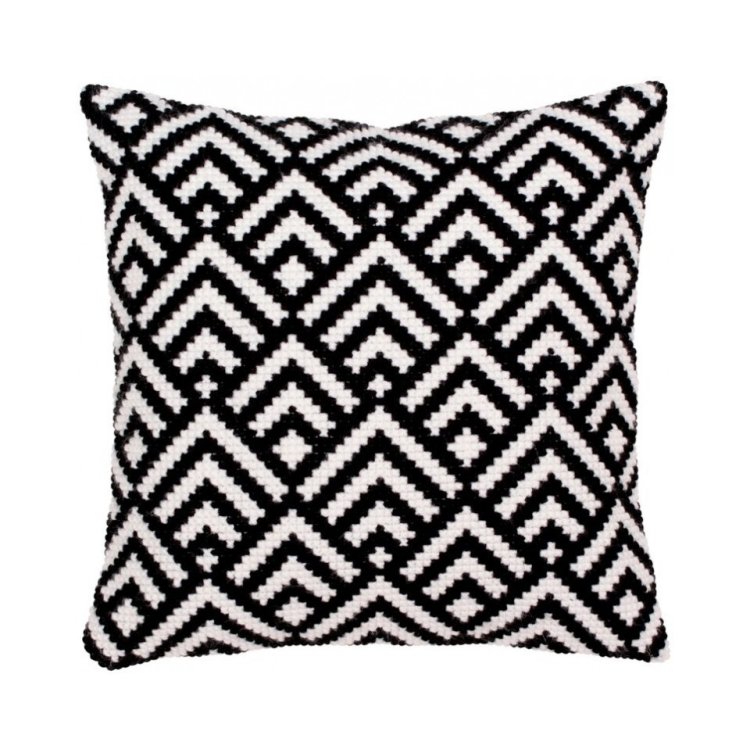 5276 Black-and-white. Набір для вишивки хрестиком Collection D'Art - 1