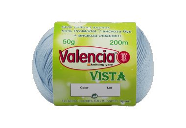 пряжа для вязания Валенсия Виста (упаковкой 8 шт.)