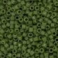 DB-1135 Бисер Miyuki Delica Beads 11/0 (натуральный зеленый темный) - 1