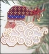 MHCSF32 Дзвіночки Санти. Набір для вишивки в змішаній техніці Mill Hill - 1