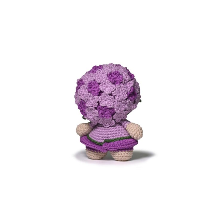 5 AMIGURUMI KIT - TOO CUTE Violet. Набір для в'язання іграшки - 3
