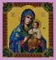 Набір для вишивки бісером Ікона Божої Матері &quot;Неув'янучий цвіт&quot; P-203 ТМ Картини бісером - 1