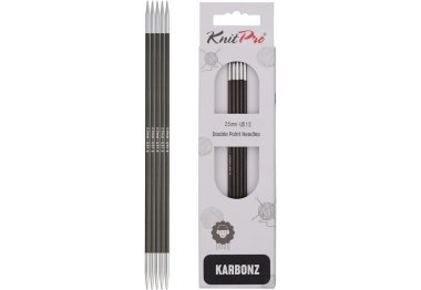 41107 Спицы носочные Karbonz KnitPro 15 см 2.50 мм 41107 Спицы носочные Karbonz KnitPro 15 см 2.50 мм