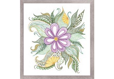  1588 Прекрасный цветок. Набор для вышивки крестом Риолис