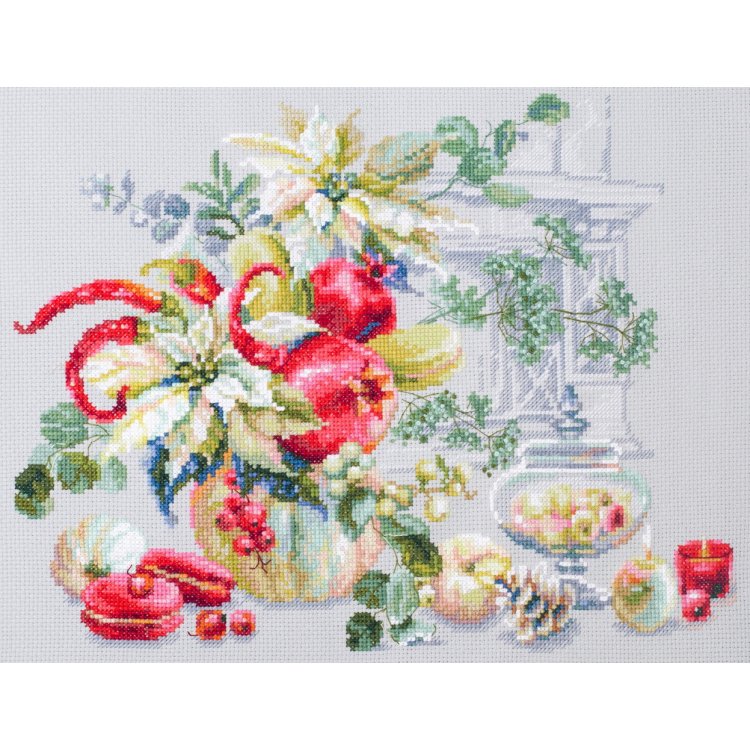 8381 Святковий настрій. Набір для вишивки хрестиком Classic Design - 1 8381 Святковий настрій. Набір для вишивки хрестиком Classic Design - 1