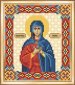 СБИ-080 Именная икона святая мученица Раиса. Схема для вышивания бисером - 1