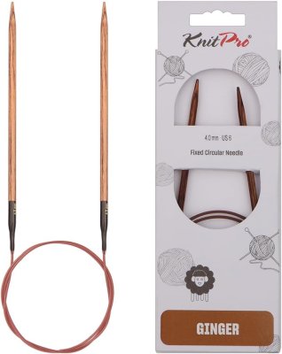 31129 Спицы круговые Ginger KnitPro, 120 см, 4.00 мм - 1