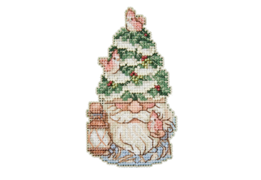  JS202312 Вічнозелений гном. Набір для вишивки в змішаній техниці Mill Hill