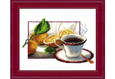  №285  Чашка кофе Набор для вышивания крестом
