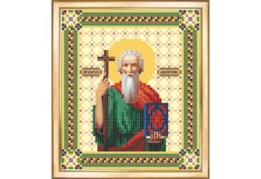  СБІ-017 Іменна ікона святий апостол Андрій Первозванний. Схема для вишивки бісером