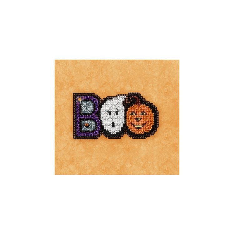 MH181722 Бу! Набір для вишивки в змішаній техніці Mill Hill - 1