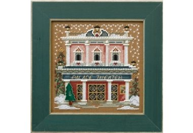 вышивка гладью MH144302 Театральный дворец. Набор для вышивки в смешанной технике Mill Hill