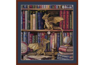  K-266 Мисливці на метеликів. Набір для вишивки хрестом Мережка