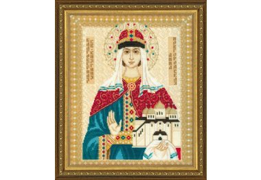 1454 Св. Анна Новгородська. Набір для вишивки хрестиком Ріоліс