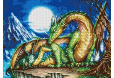  35-3168-НЛ Легенда про дракона. Набір для вишивання бісером ТМ Токарєва А.