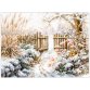 350-742 Зимний двор. Набор для вышивки крестом Magic Needle - 1