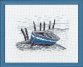 13-9116 Лодка (Boat. Набір для вишивання хрестом PERMIN - 1