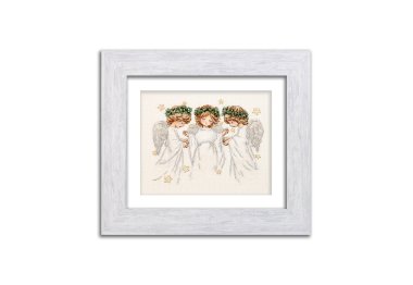  N086 Ангелятка. Набір для вишивки хрестом Кольорова