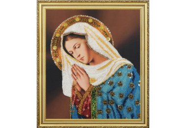  Набор для вышивки бисером Дева Мария в молитве Р-358 ТМ Картины бисером