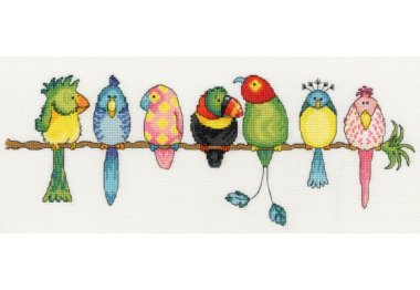  XGR3 Gillian Roberts - Exotic Birds "Джилліан Робертс - екзотичні птахи" Bothy Threads. Набір для вишивки хрестиком