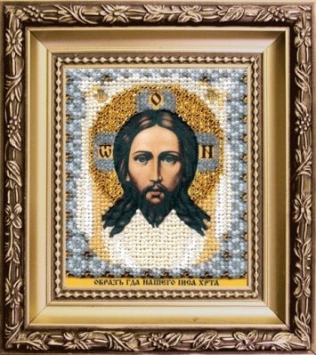 Б-1170 Образ Господа Нашего Иисуса Христа Набор для вышивки бисером - 1