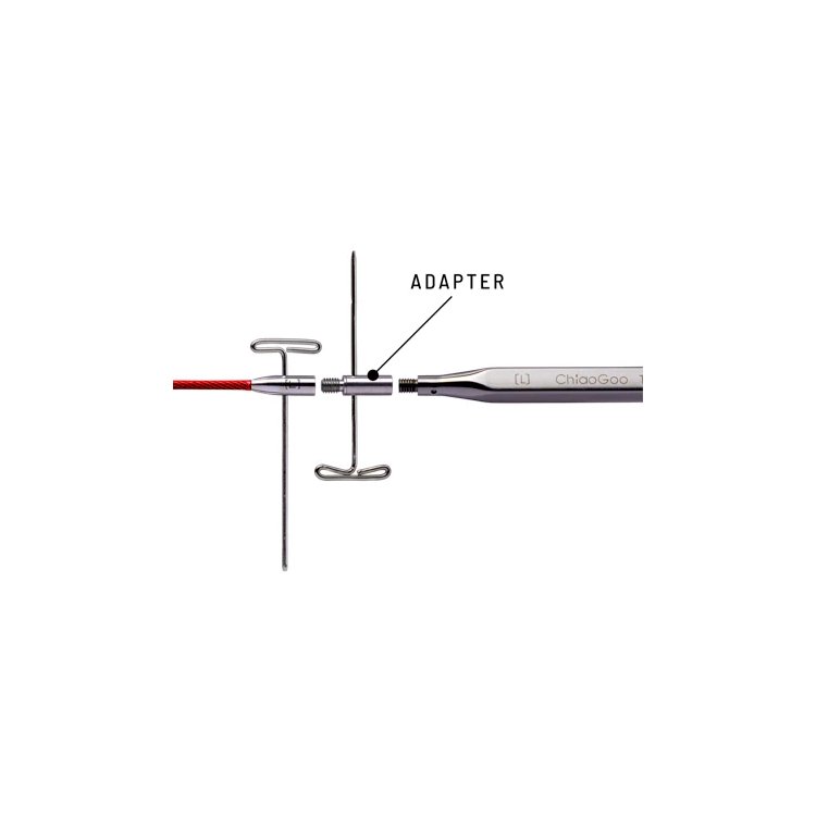 Адаптери обертові Swivel Small [S], (пара) арт. 2501-VS ChiaoGoo - 3