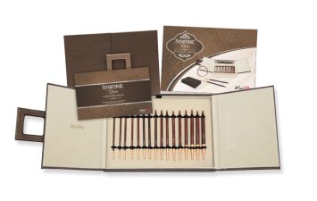 20617 Набір дерев'яних знімних спиць &quot;Deluxe&quot; в подарунковій коробці Simfonie Rose KnitPro - 1