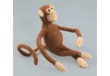  В-97 Мавпа Жужа Набір для валяння іграшки Чарівна Мить