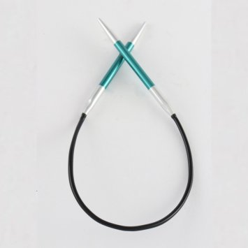 47085 Спиці кругові Zing KnitPro, 22,5 см, 3,25 мм - 1