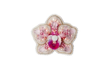  БП-301 Орхидея. Набор для изготовления броши Crystal Art