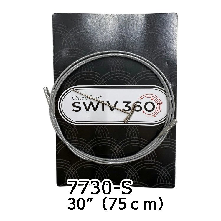 Кабель SWIV360 Silver Small 75см арт. 7730-S ChiaoGoo - 1