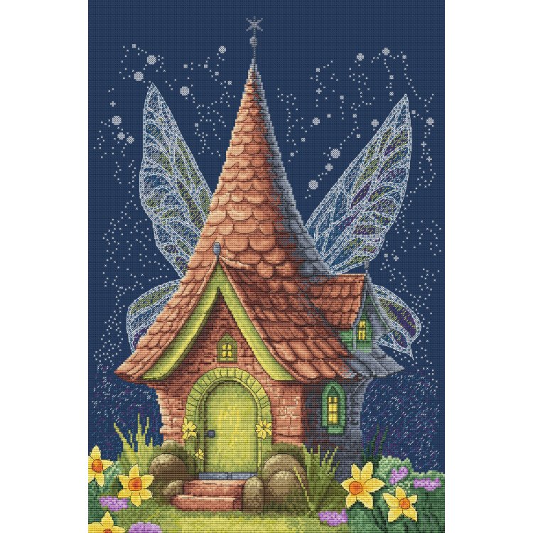 Набор для вышивки крестом Домик эльфов Ksenya project 10-003 - 2