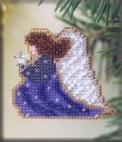 h107 Зірковий Ангел. Набір для вишивки в змішаній техниці Mill Hill - 1